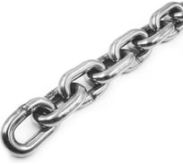 Цепь нержавеющая Беламос DIN766, 4x16мм, AISI304, длина 100м, C4x16x100