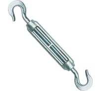 Талреп крюк-крюк ARNO INDUSTRIES М12 3шт. для натяжения и регулировки тросов и цепей DIN 1480 оцинкованная сталь AFJ101200031507