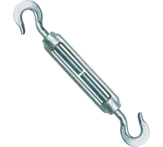Талреп крюк-крюк ARNO INDUSTRIES М5 5шт. для натяжения и регулировки тросов и цепей DIN 1480 оцинкованная сталь AFJ100500032098