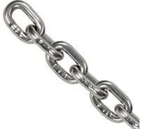 Цепь короткозвенная ARNO INDUSTRIES 2 мм 1шт. для подъема и крепления грузов DIN 766. оцинкованная AFN100200032007