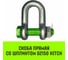 Скоба прямая со шплинтом HITCH G2150 13.5 т SZ072071 2