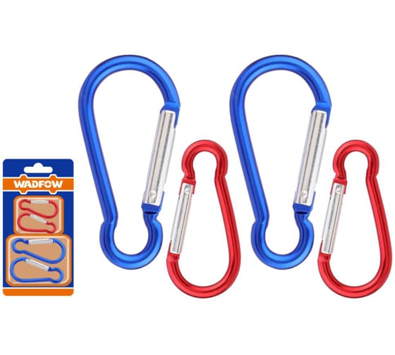 Набор карабинов WADFOW 4 шт 40 WQL2K01