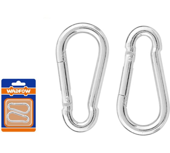 Набор карабинов WADFOW 80 мм, 2 шт 40 WQL2K04