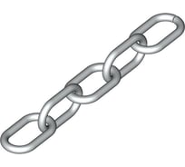 Цепь сварная УМС 3мм DIN 763, ТДЦ 10 шт, CS-3-TDZ