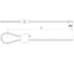 Трос УМС 2мм с петлей и зажимом L=7м T-2-7-Z 3