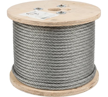 Трос для растяжки SAMGRUPP 10 мм DIN 3055 (100 м) SR-023103055-100