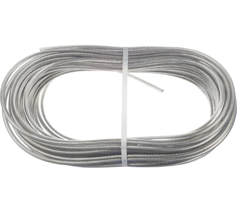 Металлополимерный трос РемоКолор ПР-2.5 прозрачный, 20 м.п. 51-9-010