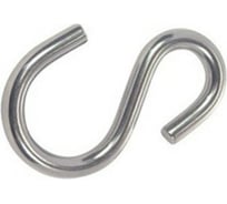 S-образный крючок ЦКИ M8398-H, 6 мм, A2, 10 шт. 72706