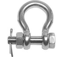 Омегаобразная монтажная скоба со шплинтом ЦКИ ART.814068 кован., 10 мм, A4, 5 шт. 73452