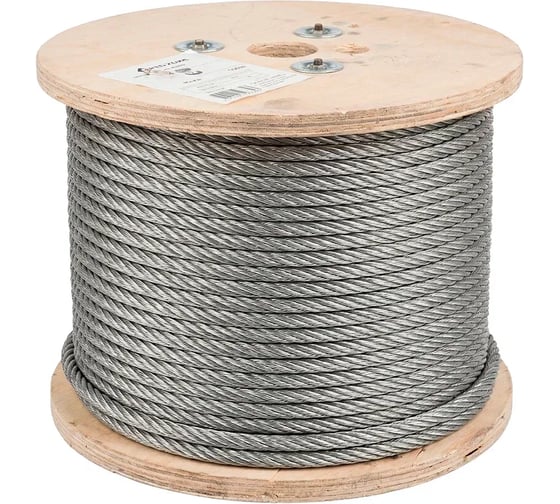 Трос для растяжки SAMGRUPP 10 мм DIN 3055 (50 м) SR-023103055-50