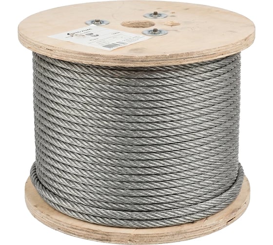 Трос для растяжки SAMGRUPP 12 мм DIN 3055 (50 м) SAMC-023123055-50