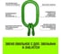 Овальное звено с дополнительными звеньями HITCH A-346, Т8 класс, 4.25 т SZ071391 4