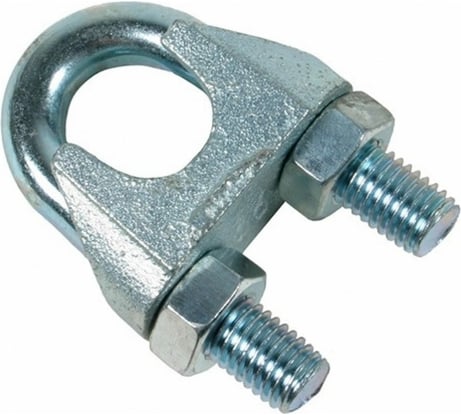 Канатный зажим КРЕП-КОМП DIN 741, М12 2 шт. зк12мф