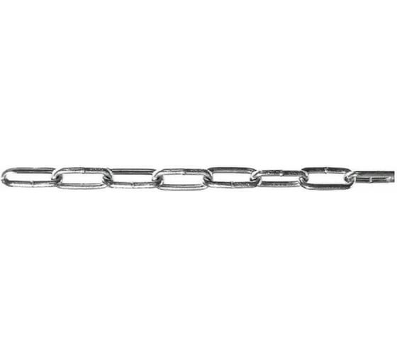 Цепь KITKREP длиннозвенная, сварная, цинк, DIN 763, 10 мм, 20 м D76310mmP20