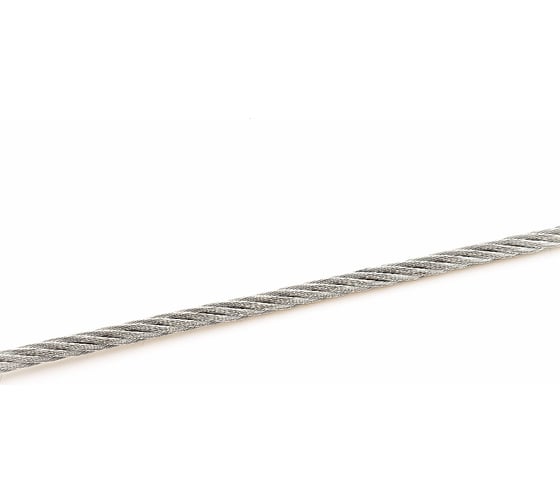 Стальной трос STARFIX круглопрядный SWR М10 DIN 3055 бухта 100 м SMP-53680-100