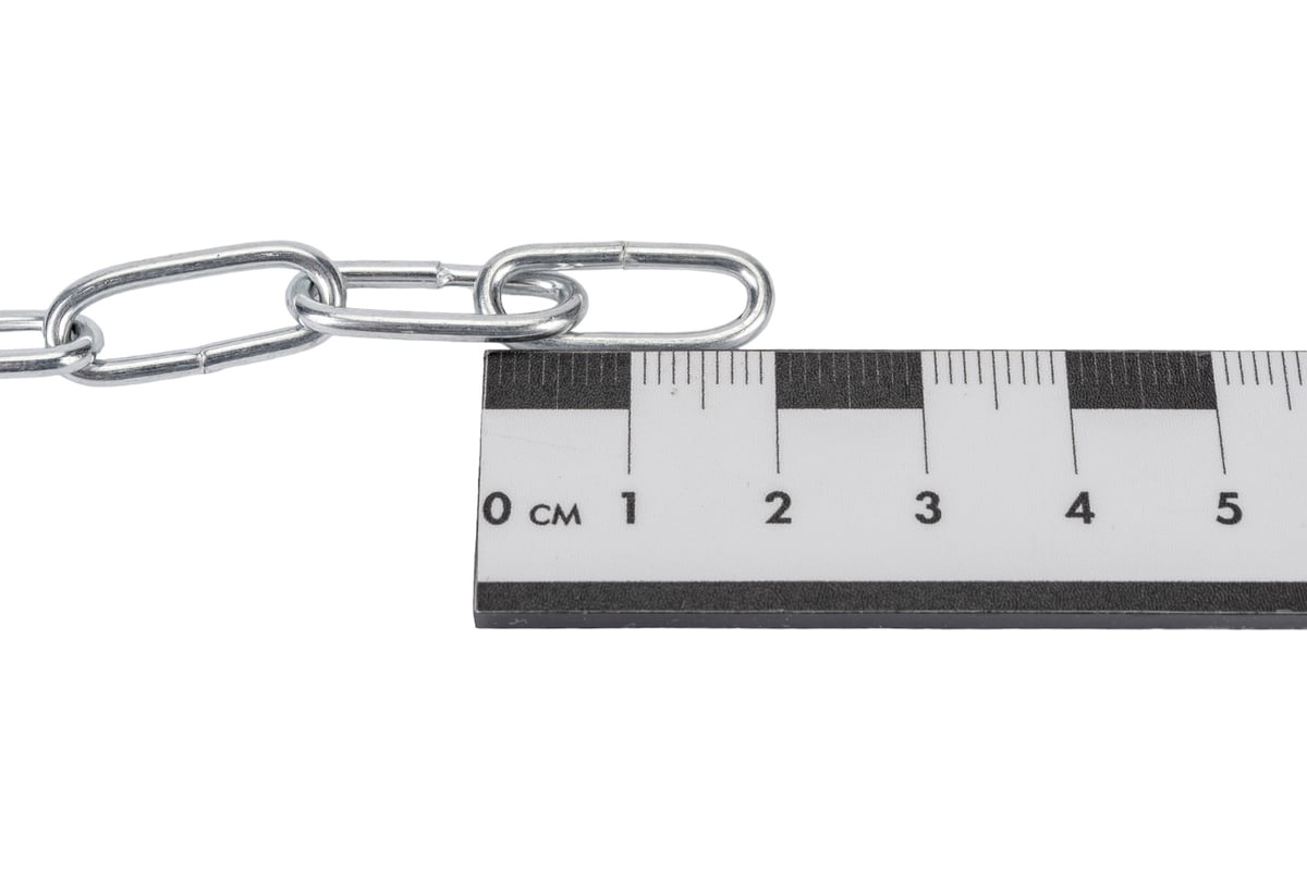 Короткозвенная цепь Невский Крепеж DIN 766 2 мм, 5 м 822673 в Санкт ...