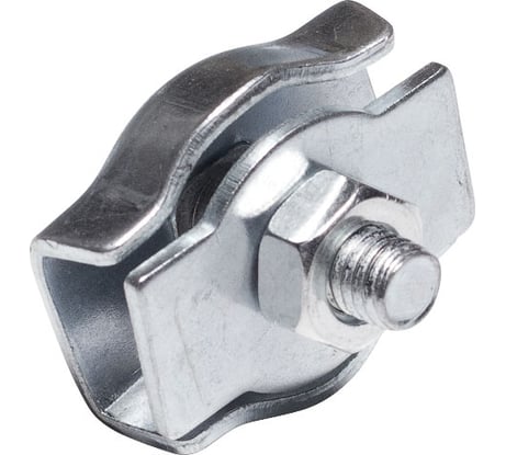 Одинарный зажим для стальных канатов STARFIX 8 мм, simplex, 2 шт. SMM2-88676-2