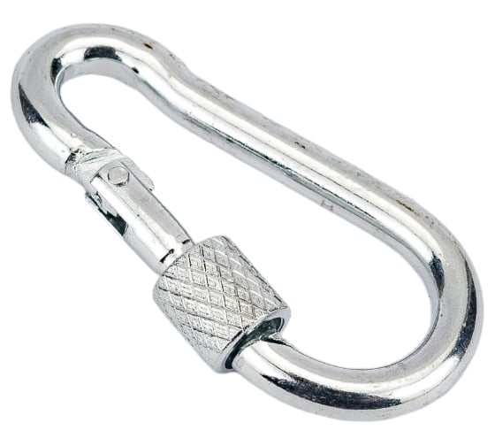 Карабин с фиксатором STARFIX М4, DIN 5299 D, 2 шт. SMM1-53192-2