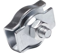 Одинарный зажим для стальных канатов STARFIX 4 мм, simplex, 4 шт. SMM1-88672-4