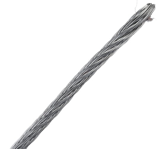 Стальной оцинкованный трос Netlink DIN 3055 3 мм, 200 м 00000000056
