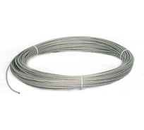 Трос DINFIX D-6, DIN 3060, А2 нержавеющий, 7x19, мягкий, 200 м 00-00002693