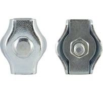 Зажим для стальных канатов BEFAST одинарный SIMPLEX, цинк, 4, 50 шт. SI450S