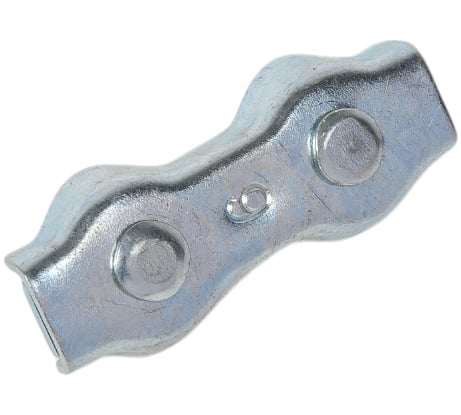 Двойной зажим для стальных канатов STARFIX 6 мм, duplex SMP-42873-1