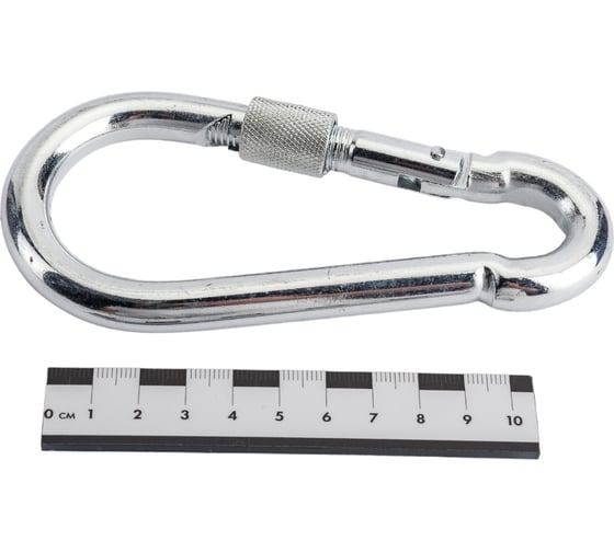 Карабин с фиксатором STARFIX М12, DIN 5299 D SMP-53200-1