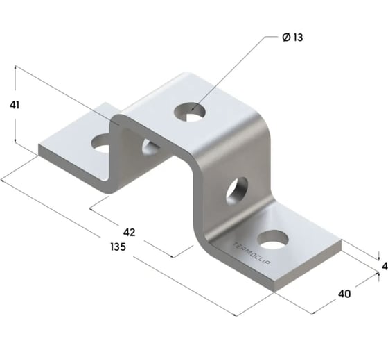 Соединительная скоба TERMOCLIP tcc sc 41x41 4f5 9380002