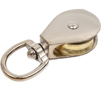 Одинарный стальной блок с никельным роликом BEFAST с вертлюгом, 1 1/2, 40 мм, 2 шт. BOMN402S