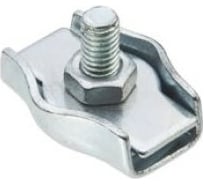 Одинарный зажим для стальных канатов vipкрепеж simplex 3 мм, 1 шт. 12404 VIP