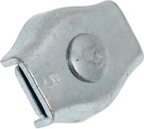 Одинарный зажим для стальных канатов vipкрепеж simplex 5 мм, 1 шт. 12409 VIP