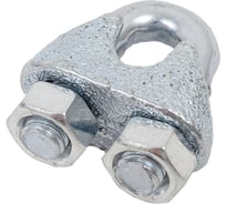 Зажим для стальных канатов vipкрепеж оцинкованный, 5 мм, 1 шт. 17804 VIP