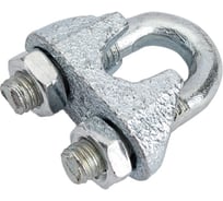 Зажим для стальных канатов vipкрепеж оцинкованный, 6 мм, 1 шт. 17806 VIP