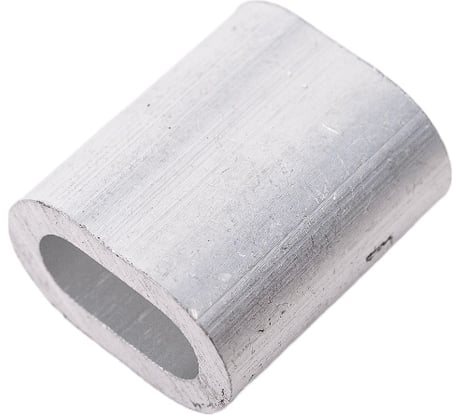 Зажим троса vipкрепеж алюминевый, 4 мм, 1 шт. 10411 VIP