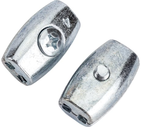 Зажим троса "Бочонок" 20 шт. (4 мм; ТФ5) Зубр 4-304455-04