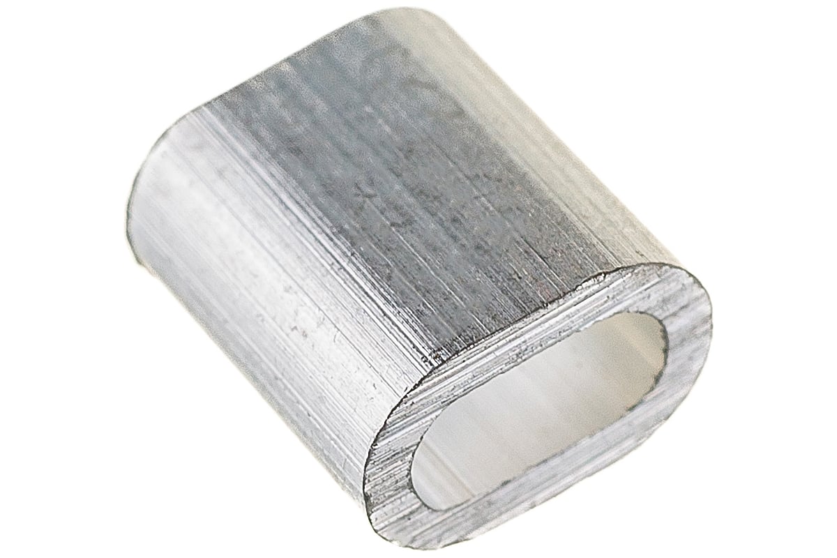 Зажим троса DIN 3093 алюминиевый 150 шт. (2 мм; ТФ5) Зубр 4-304475-02 .