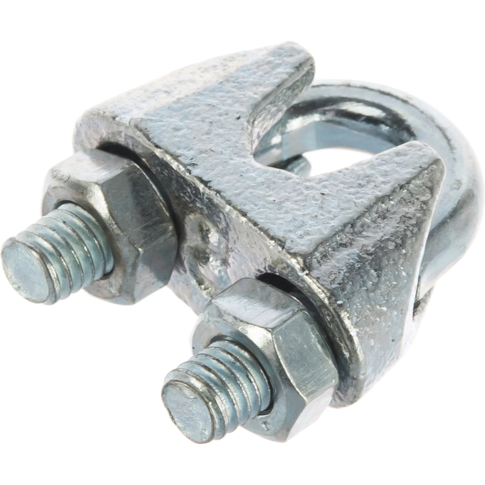 Зажим троса DIN 741 оцинкованный 60 шт. (8 мм; ТФ5) Зубр 4-304415-08 ...