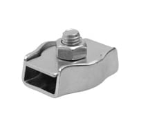 Зажим троса одинарный 25 шт. (8 мм; ТФ5) Зубр 4-304435-08 15088315