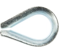 Коуш DIN 6899 оцинкованный 2 шт. (6 мм; ТФ6) Зубр 4-304496-06