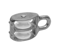 Блок двойной с пластиковым роликом (10 шт; 5х15 мм; ТФ5) Зубр 4-304595-15