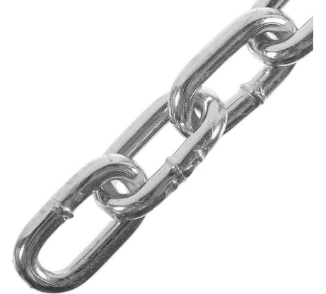 Сварная короткозвенная цепь Rizzel DIN 766 М6 30м 313230 00000313230