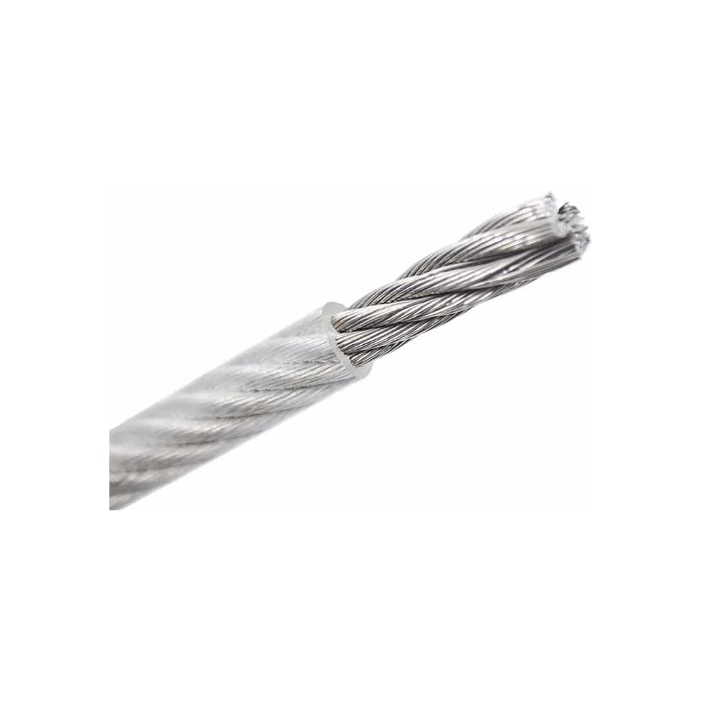 Стальной трос в ПВХ оплетке Rizzel DIN 3055, M6/8, 100 м 00000320920 ...