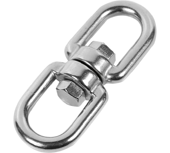 Вертлюг петля-петля Невский Крепеж нерж. сталь, 8 мм 825053