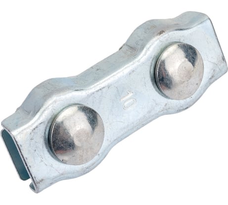 Двойной зажим для стальных канатов STARFIX 10 мм, duplex SM-42877-1