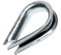 Коуш для стальных канатов КРЕП-КОМП DIN 6899 м16 5шт кск16ф