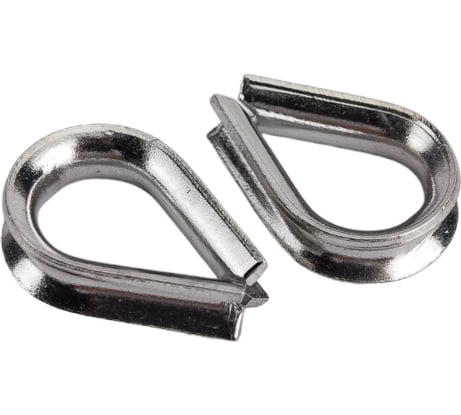 Коуш ЕВРОПАРТНЕР din 6899, d2 мм, нержав. сталь, 2 шт. G1 0003