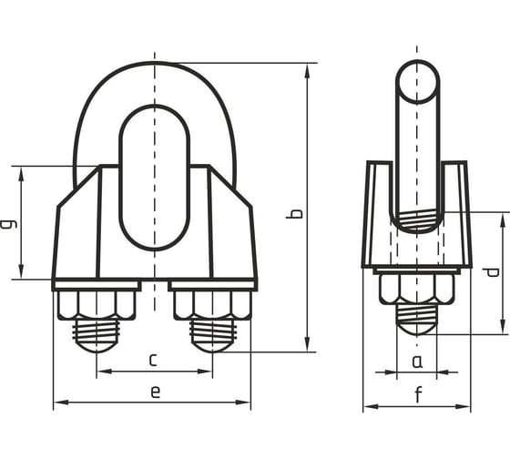 Дугообразные зажимы CERTEX DIN-741 KL13741