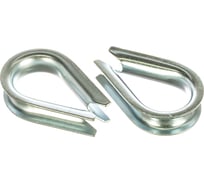 Коуш для стальных канатов КРЕП-КОМП DIN 6899 м8 40шт кск8ф