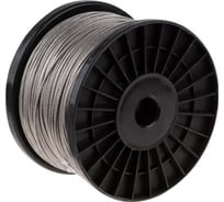 Трос STARFIX М5 DIN 3055 нержавеющая сталь A2 бухта 250 м SMP-21091-250